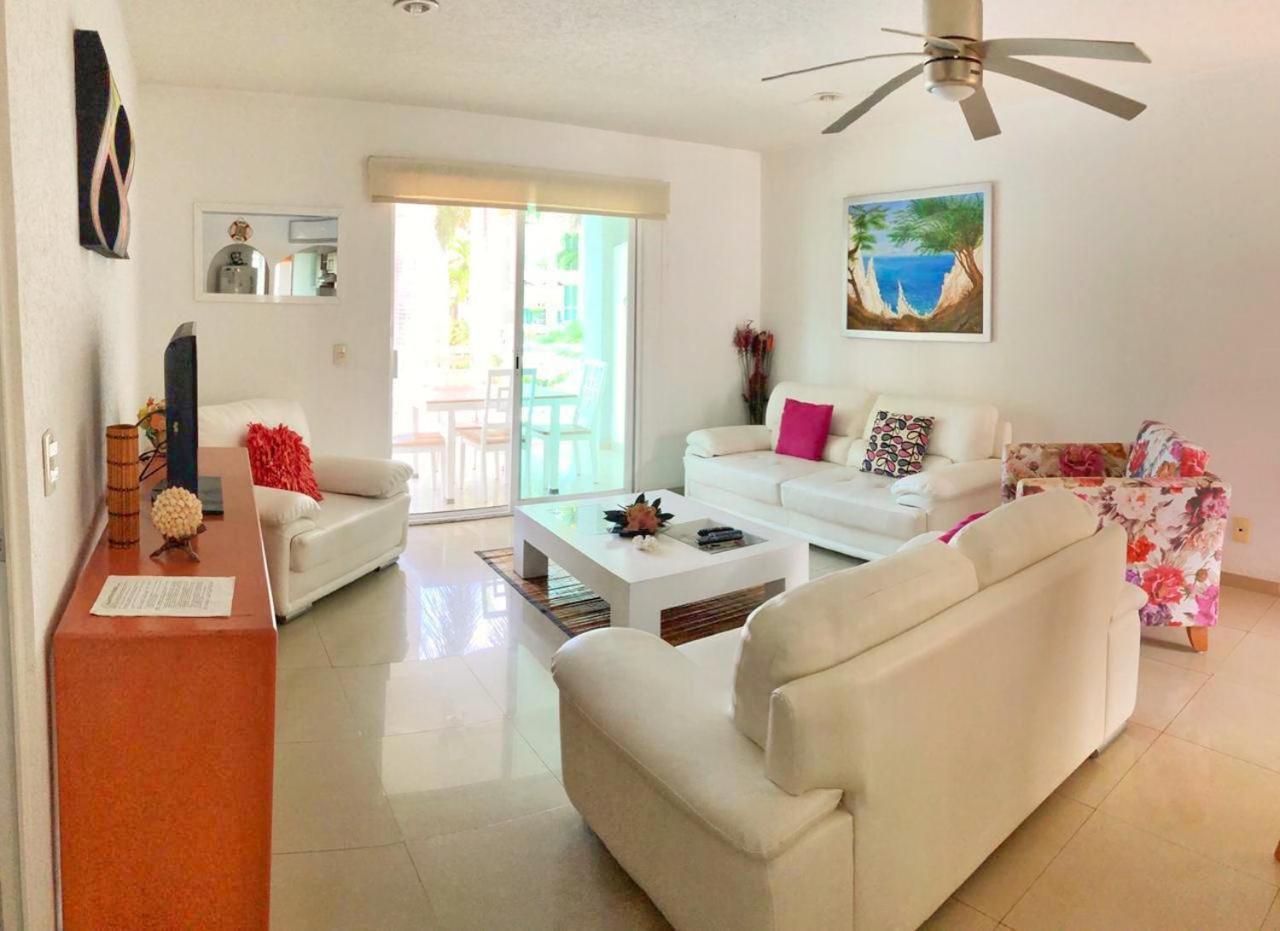 Depa De Dos Recamaras En Acapulco Diamante Frente Arena Gnp Διαμέρισμα Εξωτερικό φωτογραφία